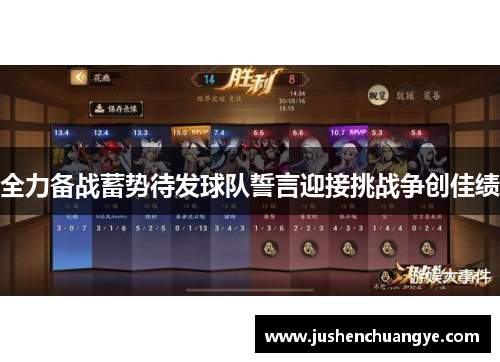 全力备战蓄势待发球队誓言迎接挑战争创佳绩